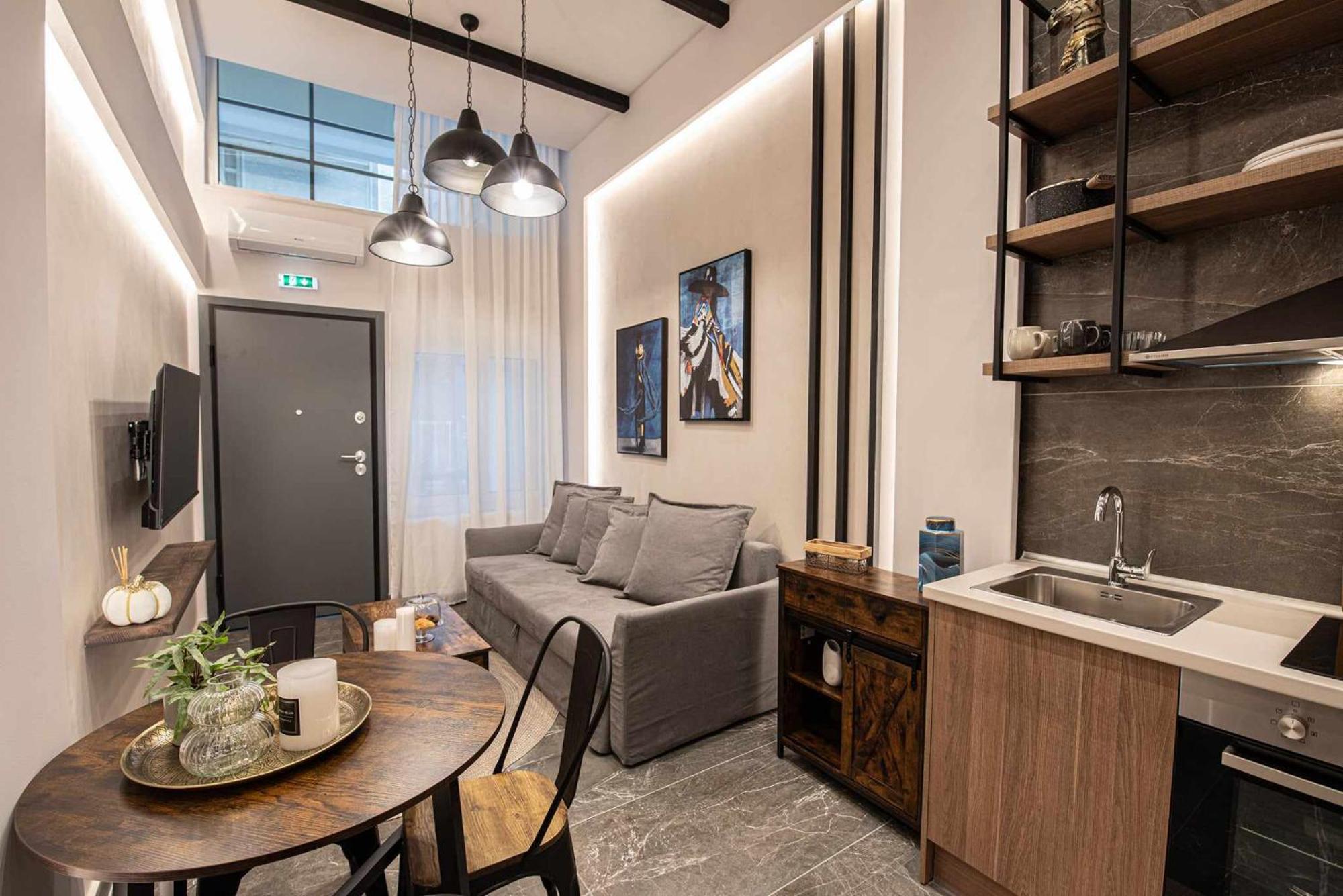 Appartement Namaste Lofts Near Seaside à Thessalonique Extérieur photo