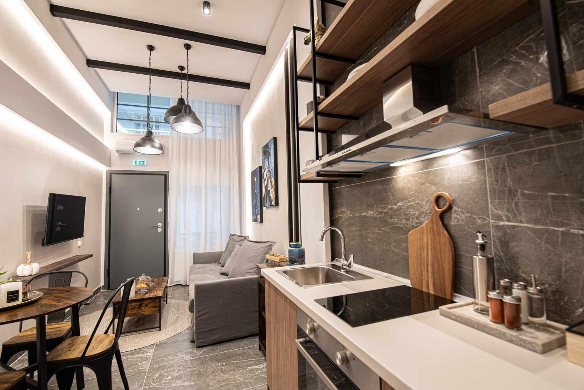Appartement Namaste Lofts Near Seaside à Thessalonique Extérieur photo