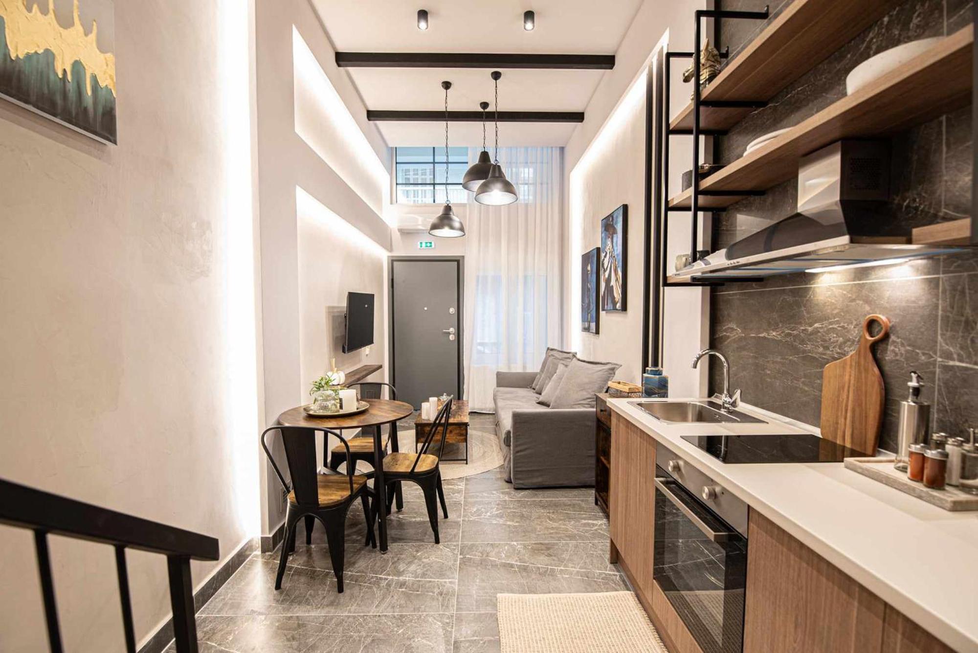 Appartement Namaste Lofts Near Seaside à Thessalonique Extérieur photo